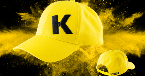 KÄRCHER SÁRGA BASEBALL SAPKA